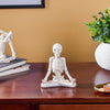 Yoga Skeleton Showpiece White Set Of 3