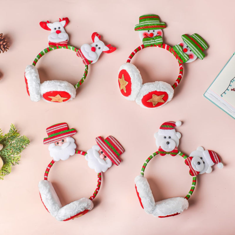 Snowman Winter Earmuffs For Christmas