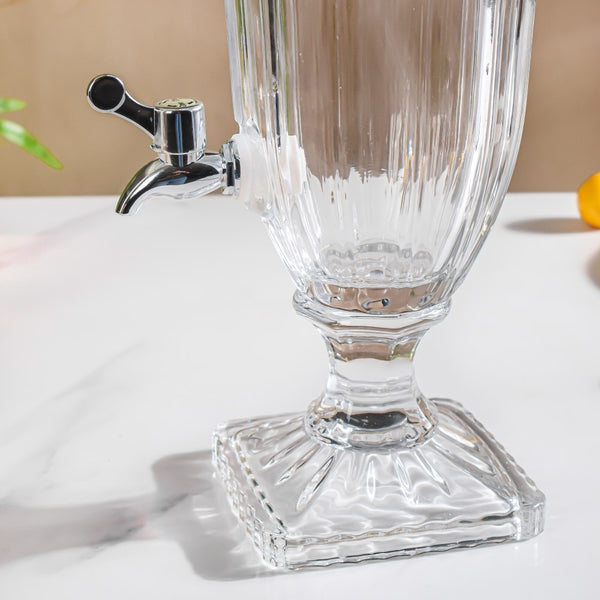 Glass Water Dispenser - Water dispenser, juice dispenser | Glass dispenser for Dining table & Home decor