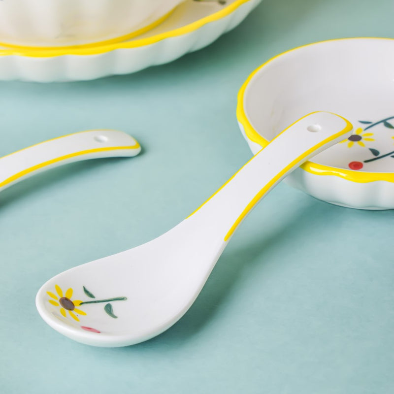 Sunflower 11 Piece Dinner Set For 2