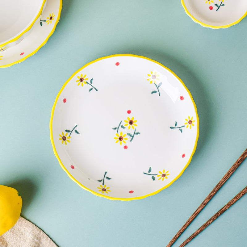 Sunflower 11 Piece Dinner Set For 2