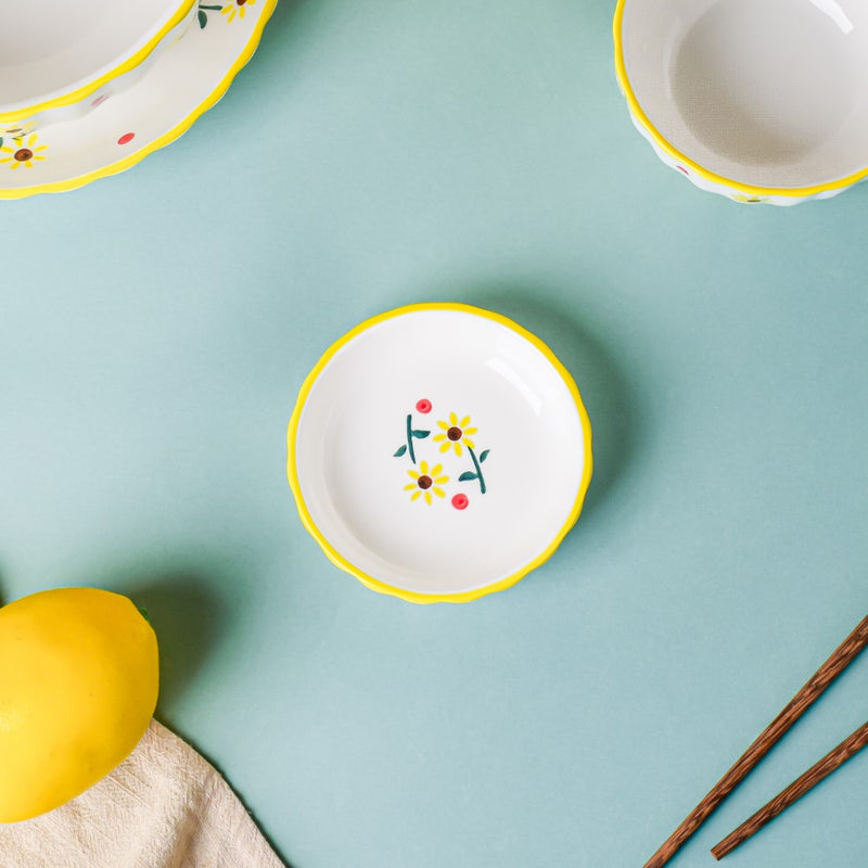 Sunflower 11 Piece Dinner Set For 2