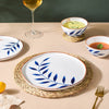 Palm Leaf Plates - Serving plate, rice plate, ceramic dinner plates| Plates for dining table & home decor