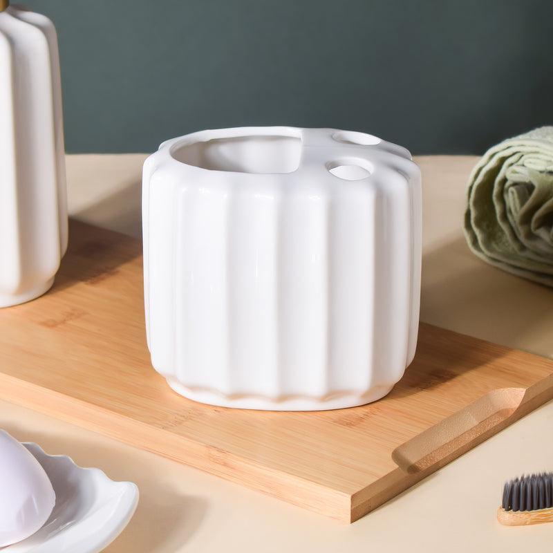 Seasalt White Bathroom Essentials Set Of 5