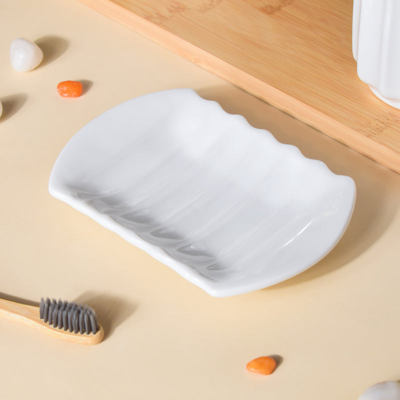 Seasalt White Bathroom Essentials Set Of 5