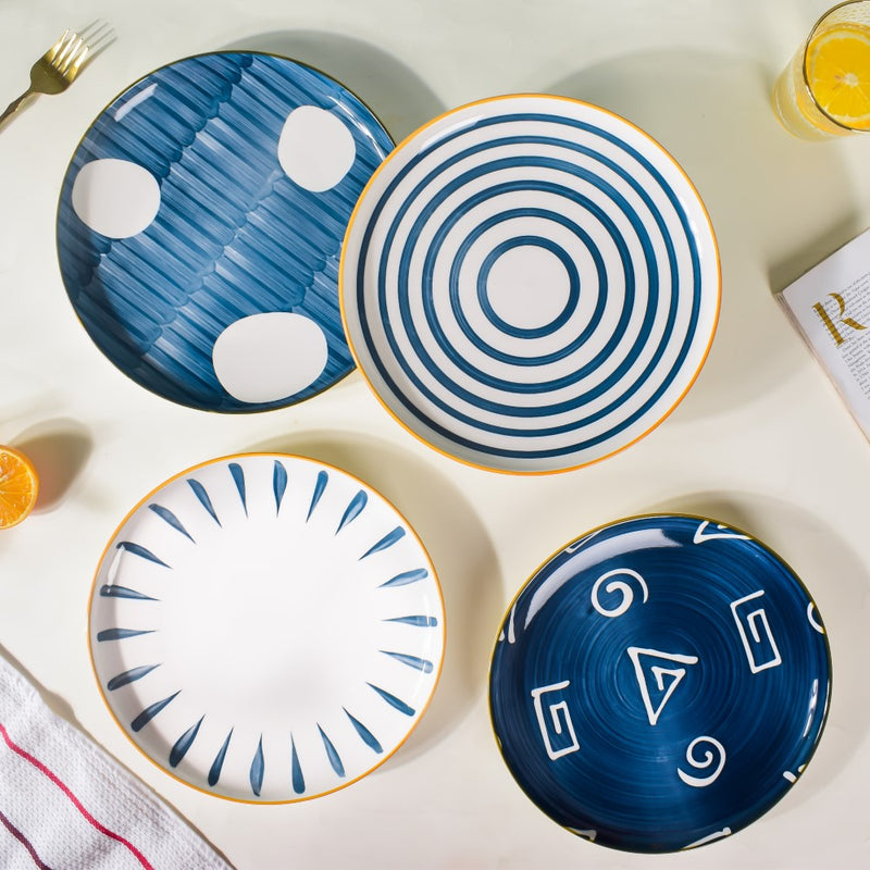 Dinner Plate Nitori - Serving plate, snack plate, ceramic dinner plates| Plates for dining table & home decor