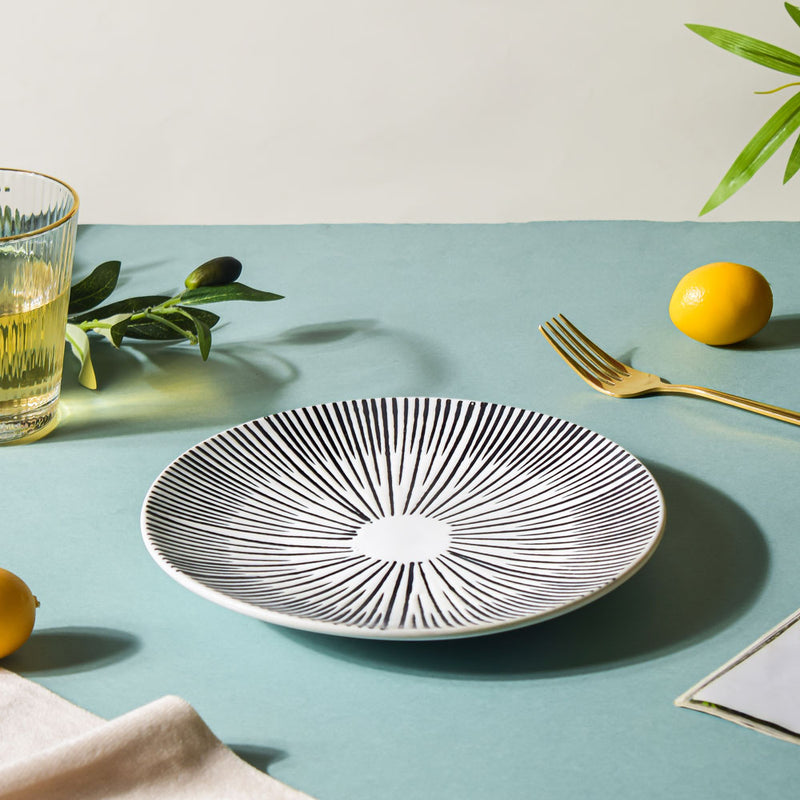 Siena Dinner Plate - Serving plate, rice plate, ceramic dinner plates| Plates for dining table & home decor