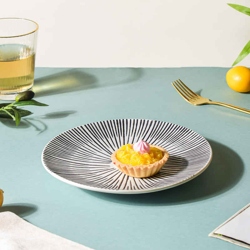 Siena Dinner Plate - Serving plate, rice plate, ceramic dinner plates| Plates for dining table & home decor