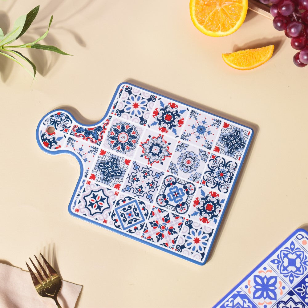 Sunflower Blue Sky Glass Cutting Board Hot Plate Trivet