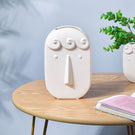 Nordic Ceramic Face Vase Large