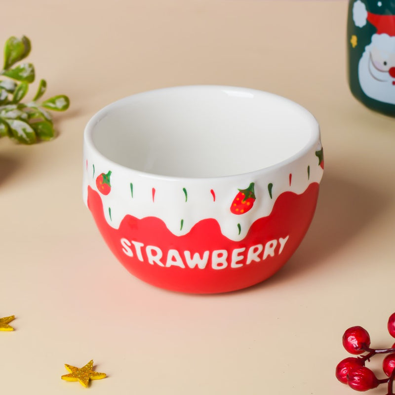 Merry Strawberry Christmas Hamper Set Of 4