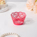 Red Heart Lace Cupcake Wrapper