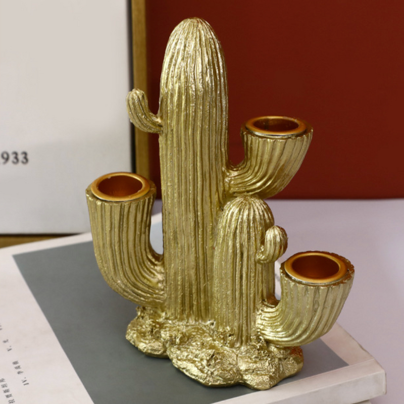 Cactus Candle Holder - Candle stand | Room decor