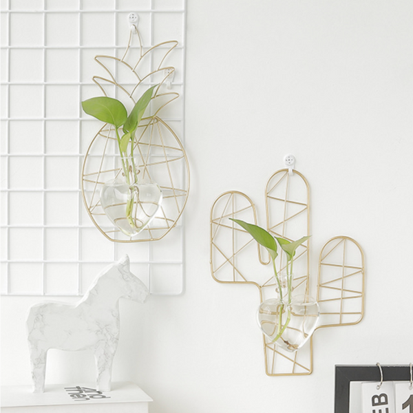 Cactus Hanging Plant - Wall planter for home decor | Living room, bathroom & bedroom decoration ideas