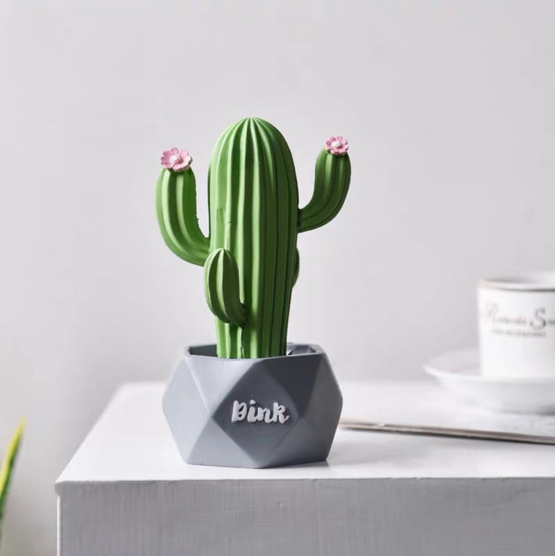 Cactus Sculpture Small - Showpiece | Home decor item | Room decoration item
