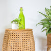 Cane Stool Table