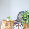 Cane Stool Table