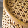 Cane Stool Table