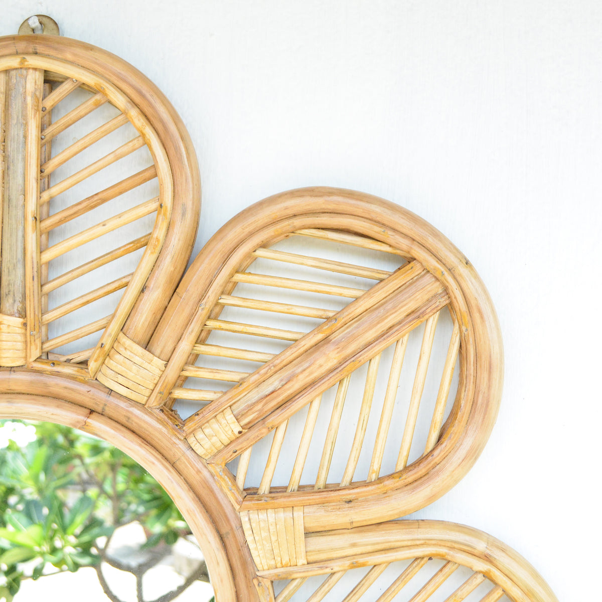 Cane Wall Mirror