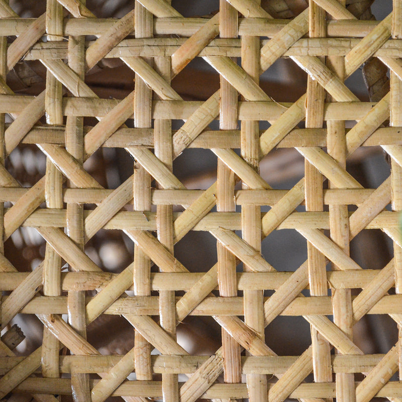Cane Stool Table