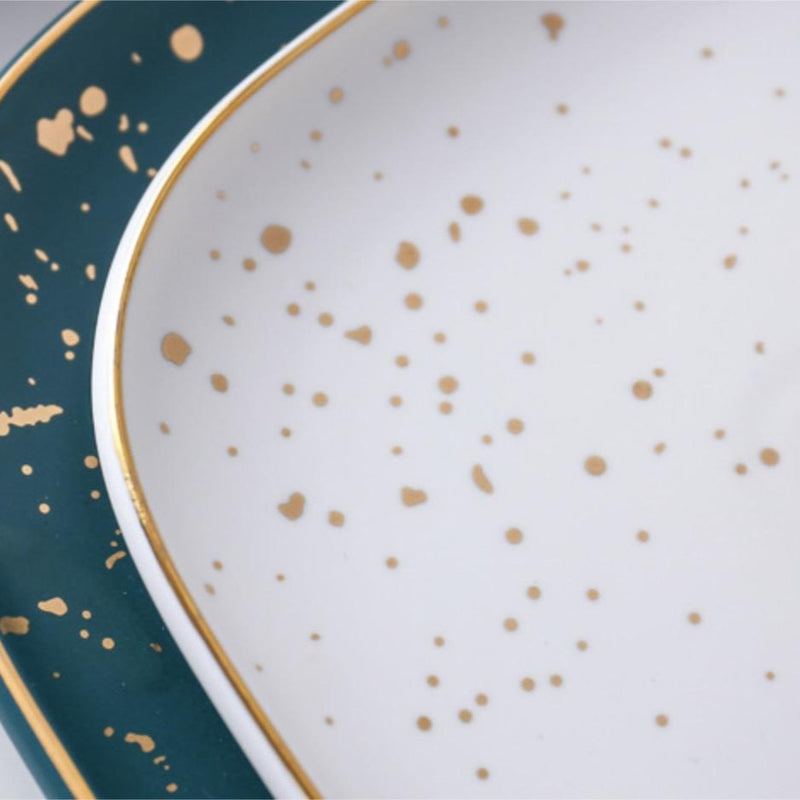 Cara White Dinner Plate - Serving plate, rice plate, ceramic dinner plates| Plates for dining table & home decor