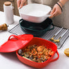 Casserole With Lid - Serving bowl with lid, ceramic bowls with lids, noodle bowl, oven bowl, bowl with handle | Bowls for dining table & home decor