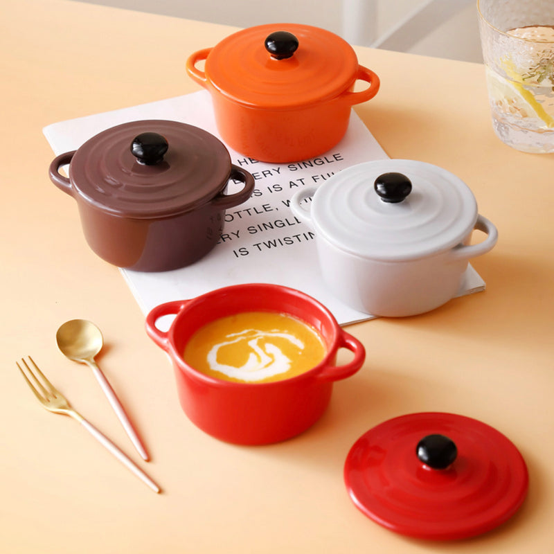 Ceramic Casserole With Lid - Baking Dish