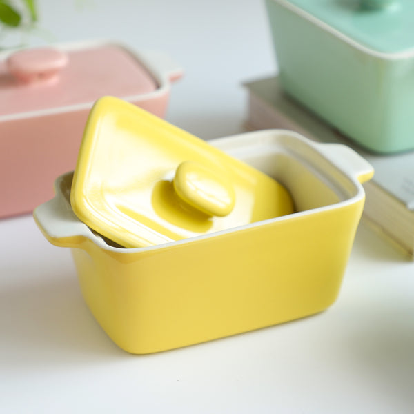 Ceramic Pastel Bowl- Rectangle - Baking Dish