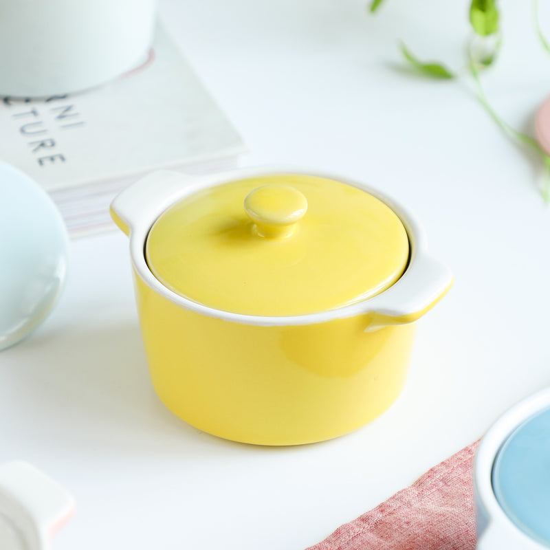 Ceramic Pastel Bowl- Round - Baking Dish