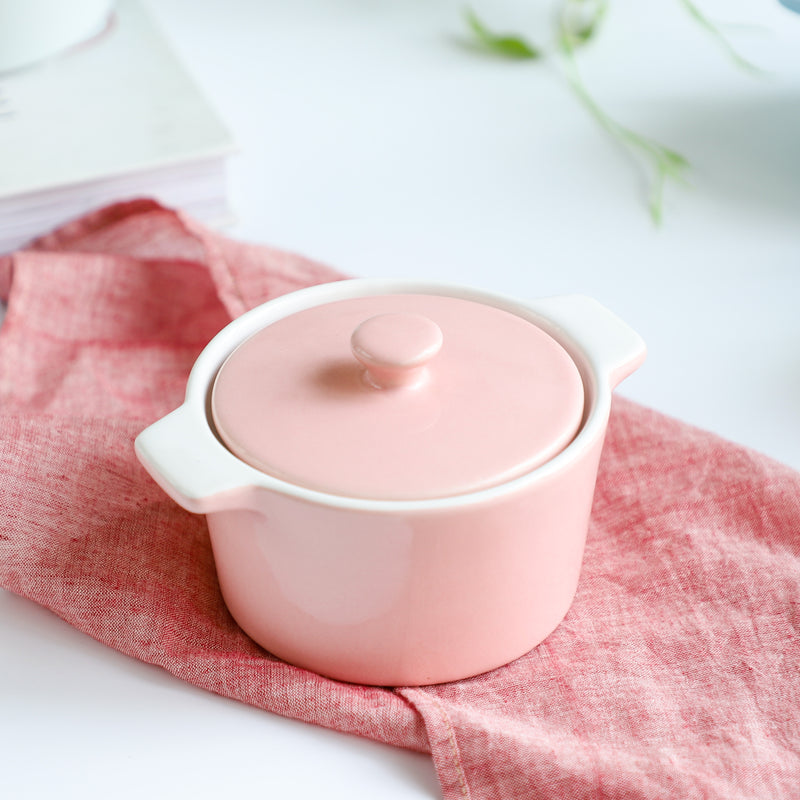 Ceramic Pastel Bowl- Round - Baking Dish