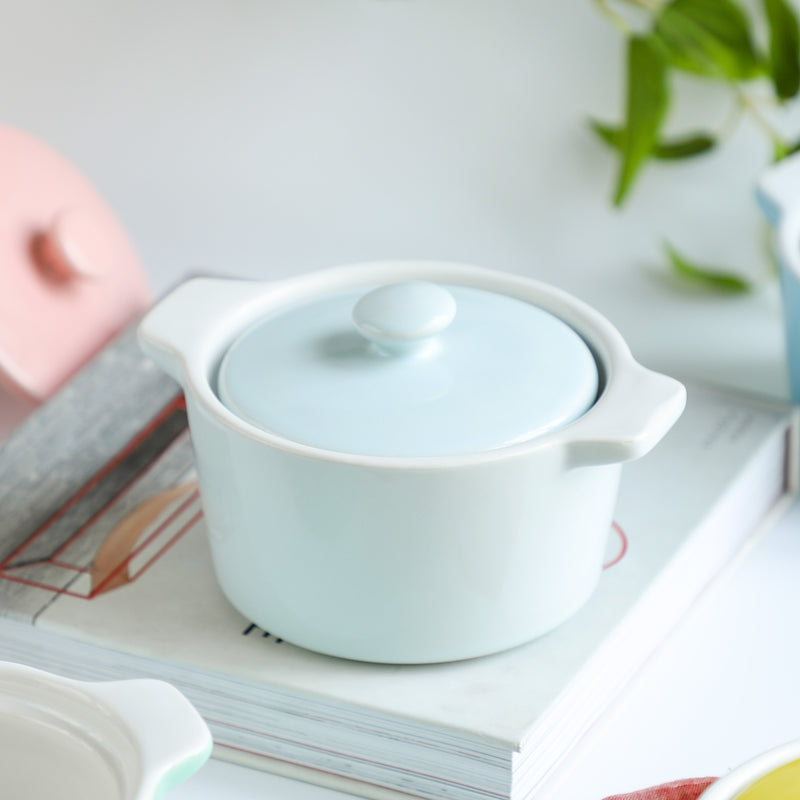 Ceramic Pastel Bowl- Round - Baking Dish
