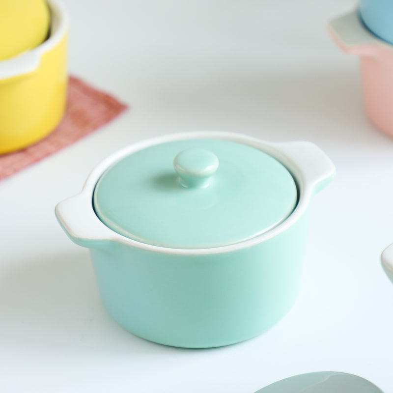 Ceramic Pastel Bowl- Round - Baking Dish