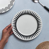 Ceramic Pattern Plate - Serving plate, snack plate, dessert plate | Plates for dining & home decor