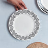 Ceramic Pattern Plate - Serving plate, snack plate, dessert plate | Plates for dining & home decor