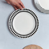 Ceramic Pattern Plate - Serving plate, snack plate, dessert plate | Plates for dining & home decor