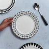 Ceramic Pattern Plate - Serving plate, snack plate, dessert plate | Plates for dining & home decor