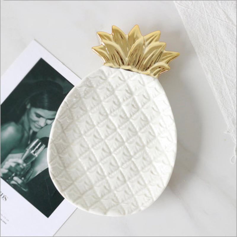 Ceramic Pineapple Plate