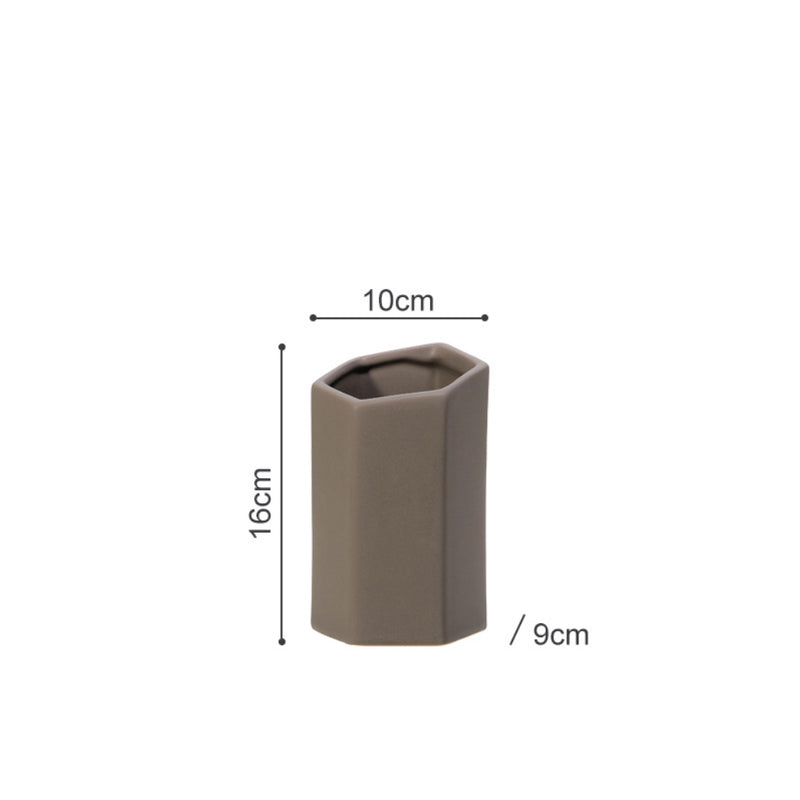 Ceramic Plant Pot - Flower vase for home decor, office and gifting | Room decoration items