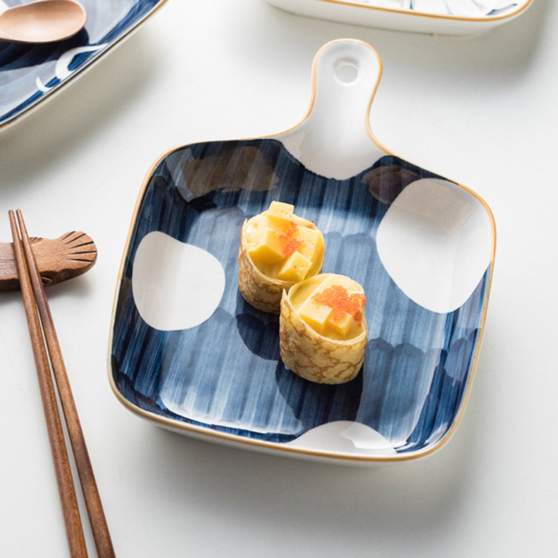 Ceramic Plate With Handle Nitori - Ceramic platter, serving platter, fruit platter | Plates for dining table & home decor