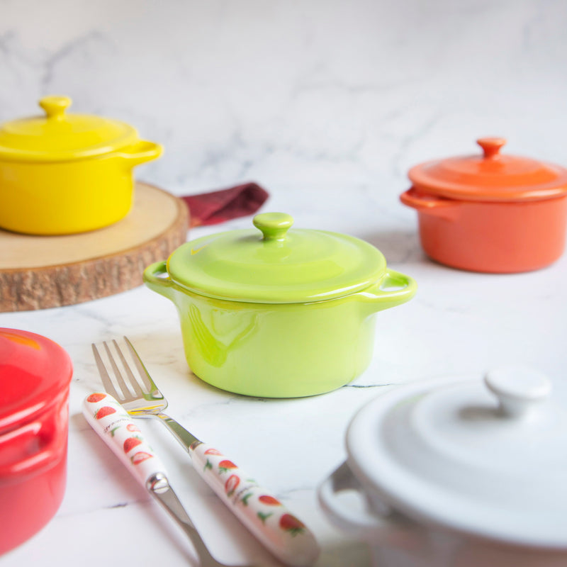 Ceramic Casserole Yellow - Baking Dish