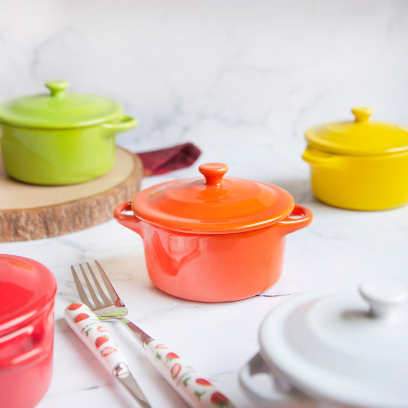 Ceramic Casserole Yellow - Baking Dish