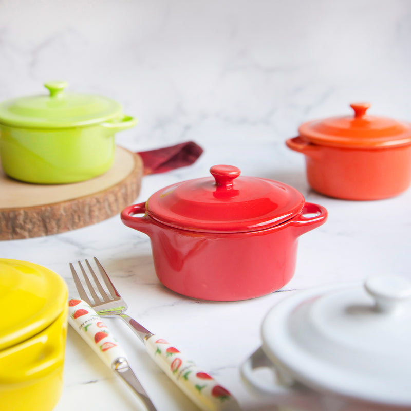 Ceramic Casserole Yellow - Baking Dish