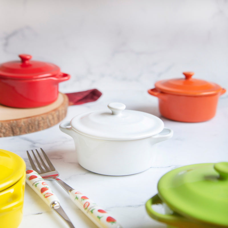Ceramic Casserole Yellow - Baking Dish
