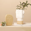 Ceramic Face Vase - Flower vase for home decor, office and gifting | Room decoration items
