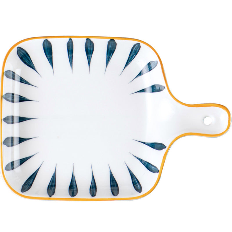 Ceramic Plate With Handle Nitori - Ceramic platter, serving platter, fruit platter | Plates for dining table & home decor