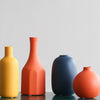 Short Vase Yellow - Flower vase for home decor, office and gifting | Home decoration items
