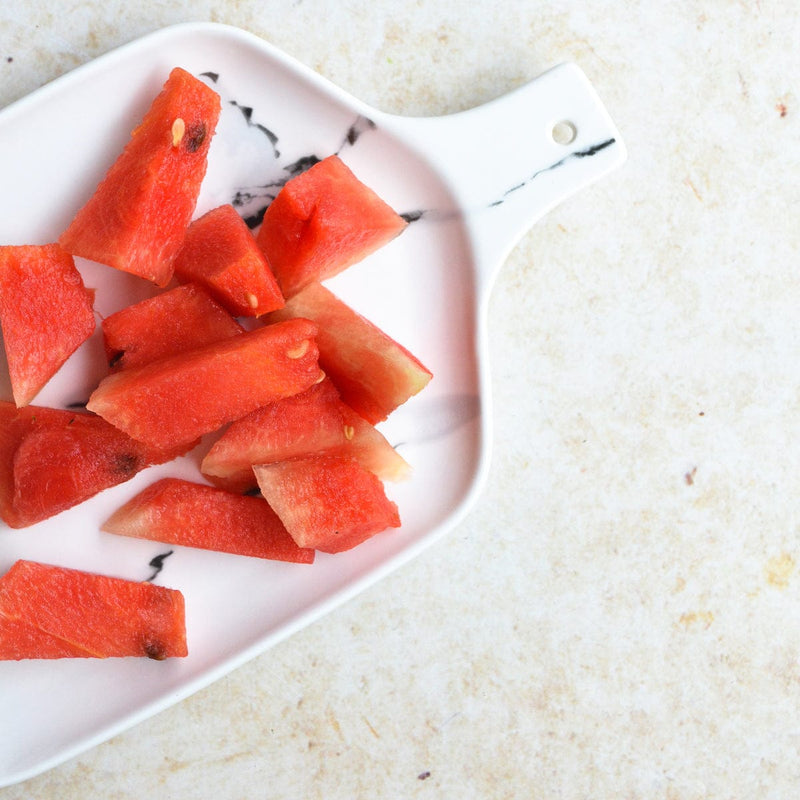 CHICERAMIC Ceramic marble pattern Platter-Small - Ceramic platter, serving platter, fruit platter, snack plate | Plates for dining table & home decor