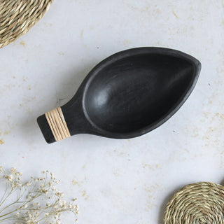 Clay Leaf Bowl