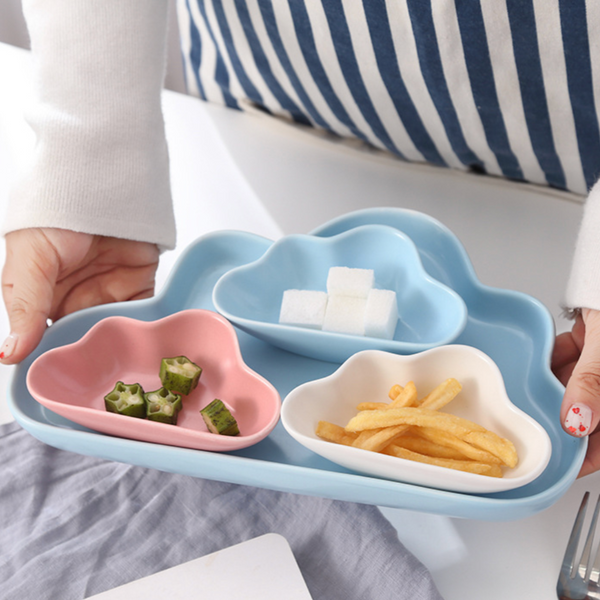 Cloud Dish - Serving plate, small plate, snacks plates | Plates for dining table & home decor