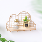 Cloud Shelf Gold - Wall shelf and floating shelf | Shop wall decoration & home decoration items